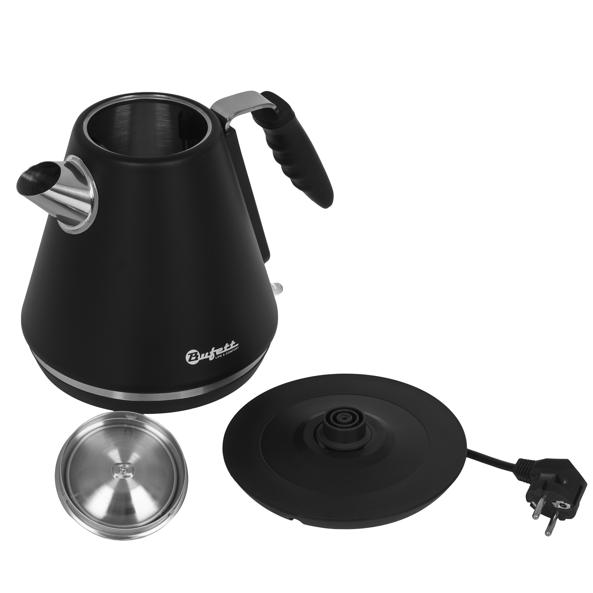 9226559 Электрочайник Bufett LKT 292S черный STDN-0000037 - Вид №4