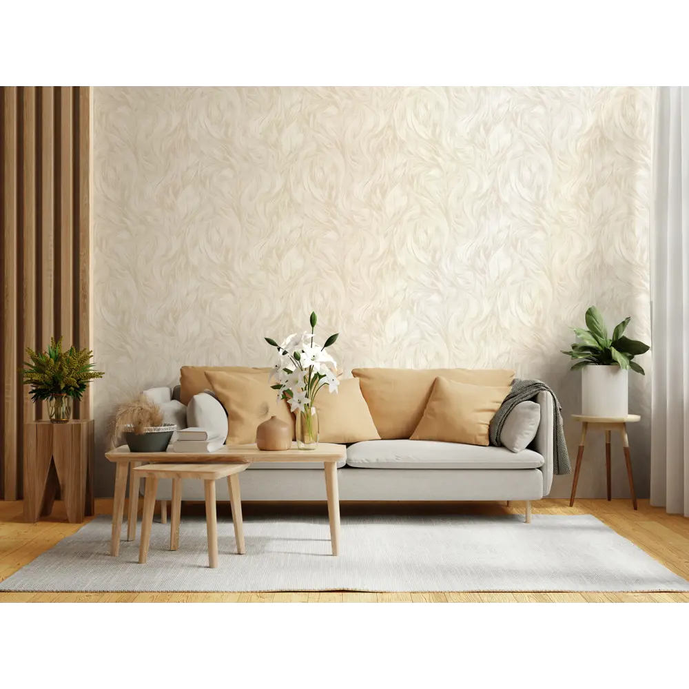 Обои флизелиновые New Age Miracle бежевые 1.06 м NA7228-91 STLM-2101588 - Вид №2