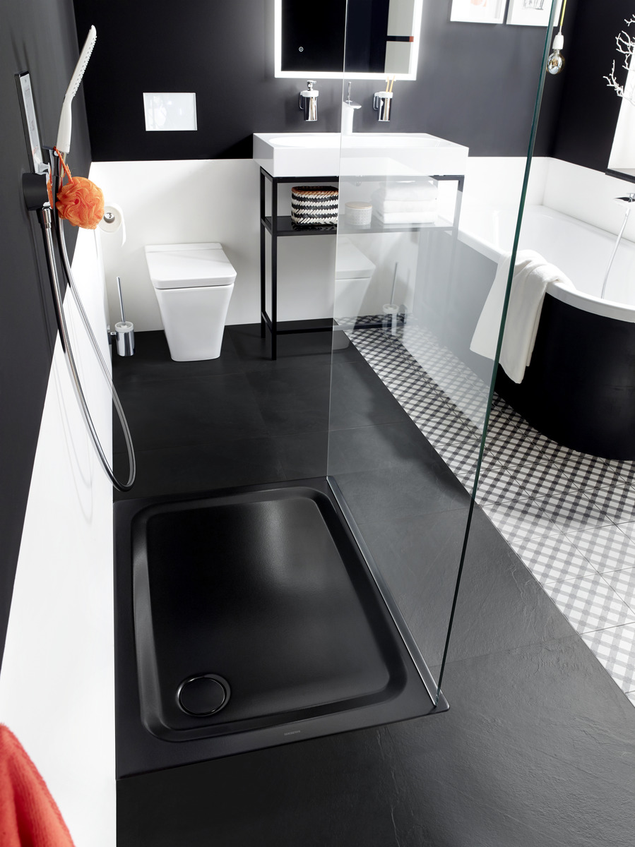 Душевой поддон KALDEWEI Сталь эмалированная 442-2 456 холодный серый 80 442-2456 - Вид №8