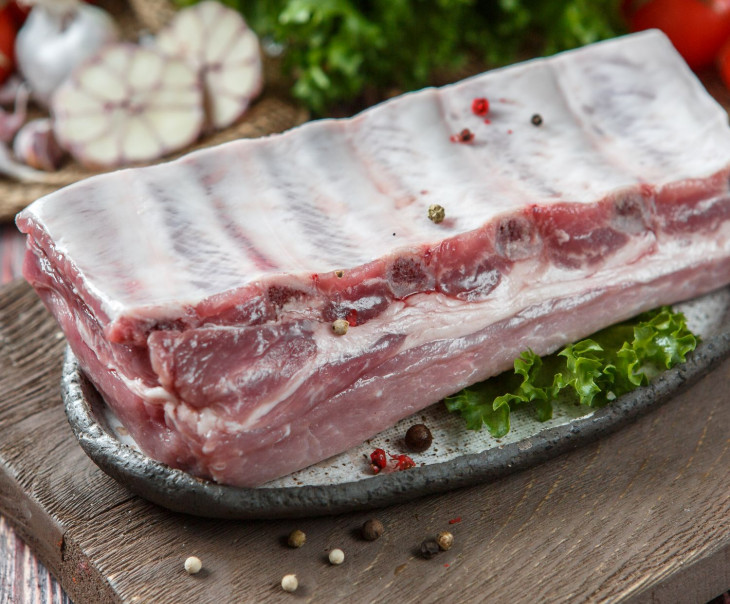 4971 Грудинка свиная без кожи Вкусляндия  - Вид №1