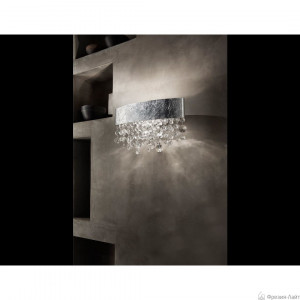 Masiero OLA A1 OV 30 silver/transp бра