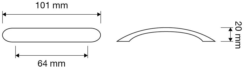 LINEA CALI' Ручка для мебели из латуни Rococò 1285mb0128/064/096 - Вид №1
