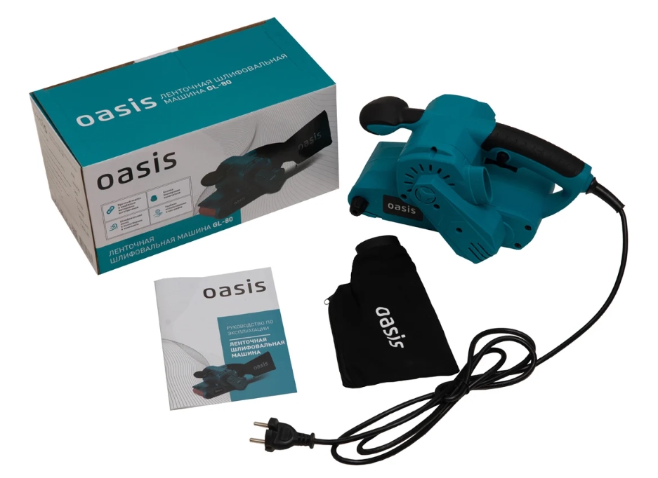 Ленточная шлифмашина Oasis GL-80 5476264 STDN-0119930 - Вид №4