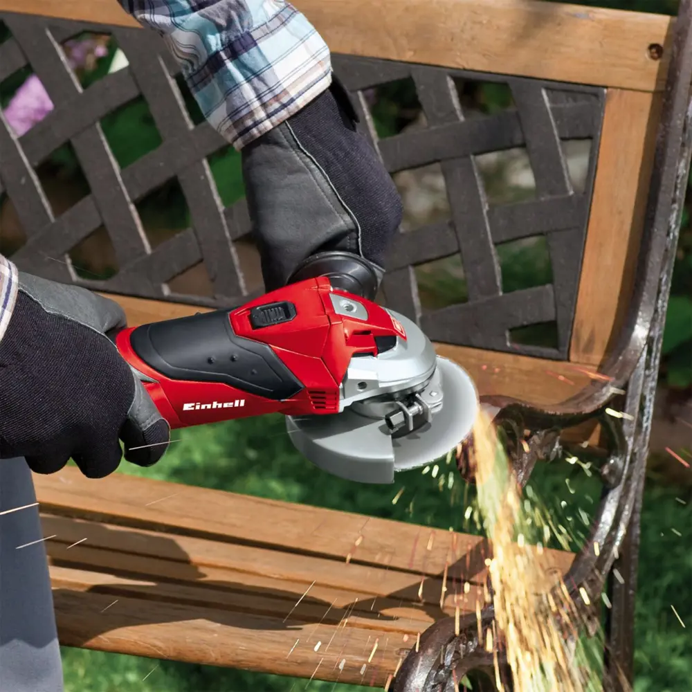 Углошлифовальная машина Einhell TE-AG 125/750 Kit с кейсом 16501450 STLM-0006886 - Вид №9