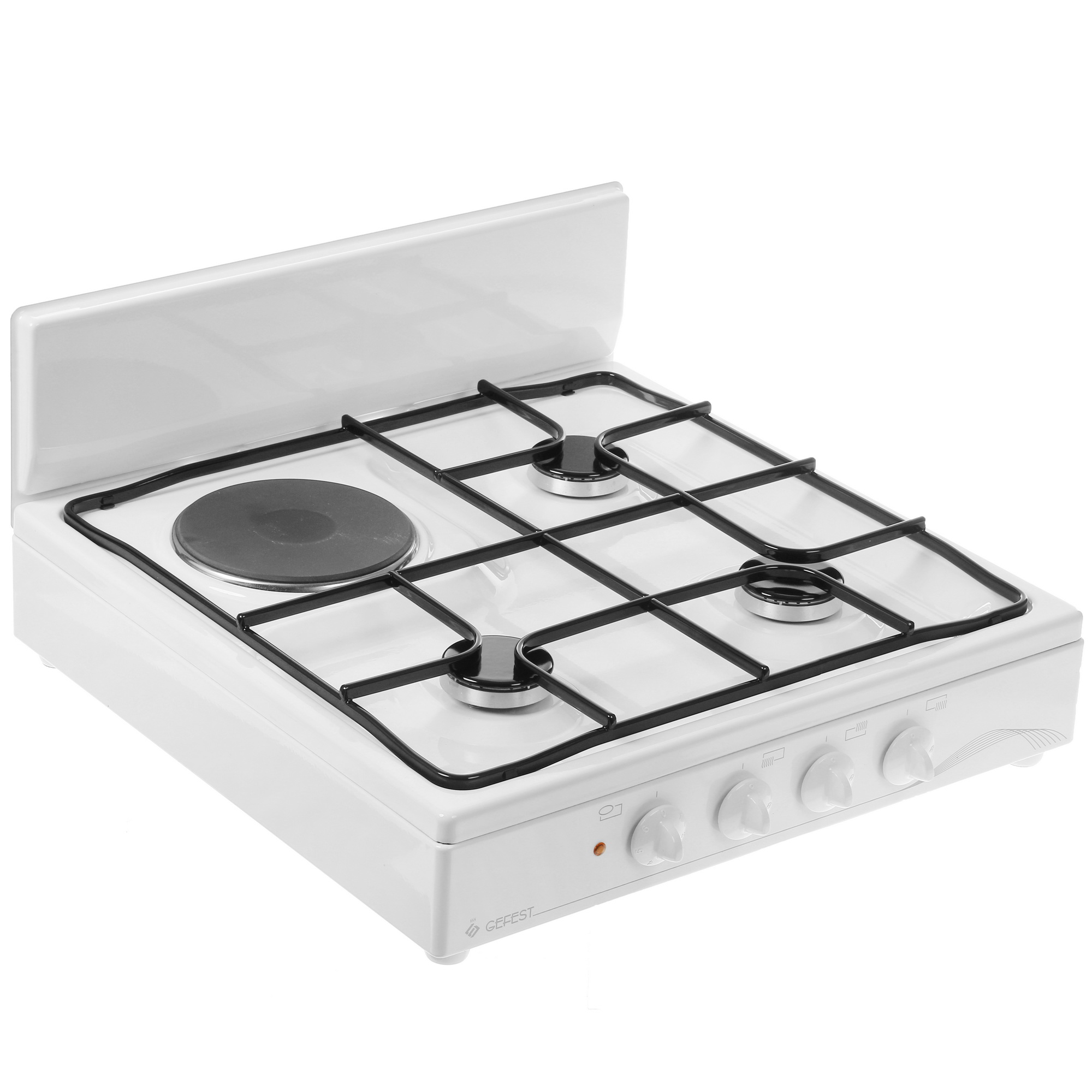 8130262 Газовая плитка Gefest ПГЭ 910-01 белый STDN-0044084 - Вид №1