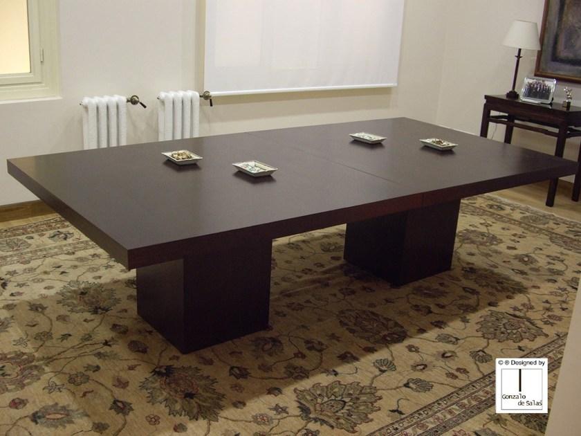 Gonzalo De Salas Прямоугольный деревянный стол Capela sun-id-1368054 - Вид №1