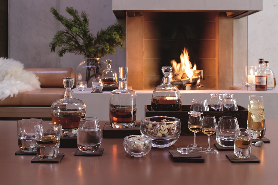 G1213-03-301 Набор стопок на подставках whisky, 80 мл, 2 шт. LSA International  - Вид №1