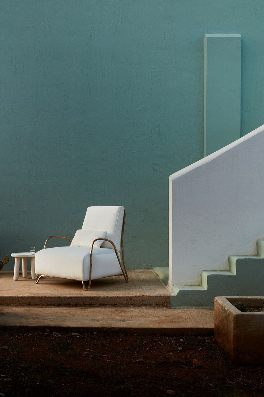 Круглый каменный журнальный столик Остуни Exteta Stone Line ARCH-00124552 - Вид №7