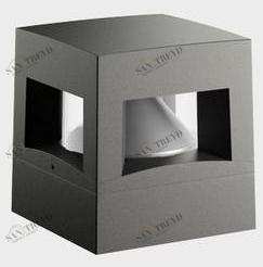 Cariboni group Светодиодный алюминиевый столбик Path sun-id-1434641