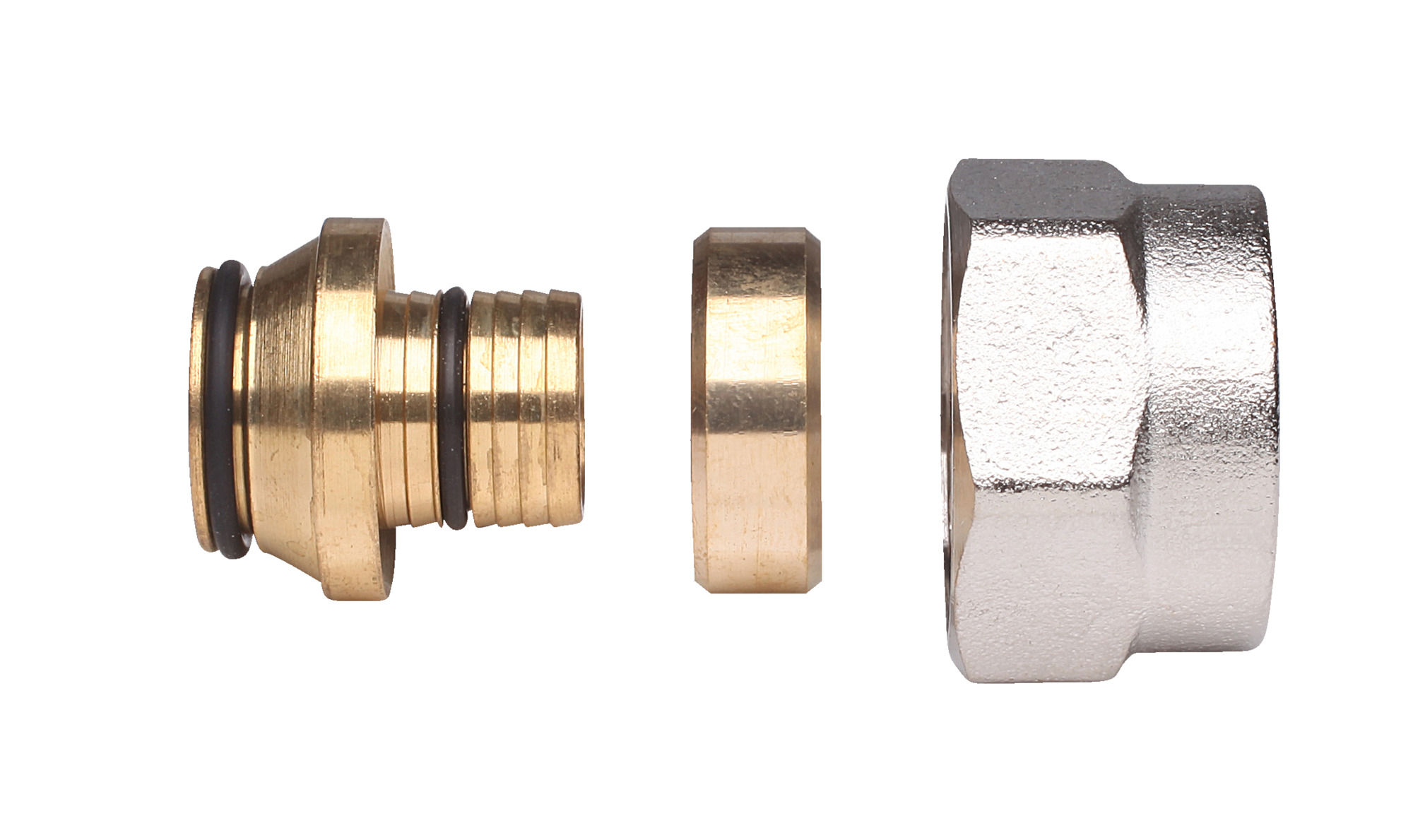 Danfoss Фитинги для полимерных труб (PEX) Уплотн. фитинги PEX 16х2.2 G3/4'' вн 013G4163  - Вид №26