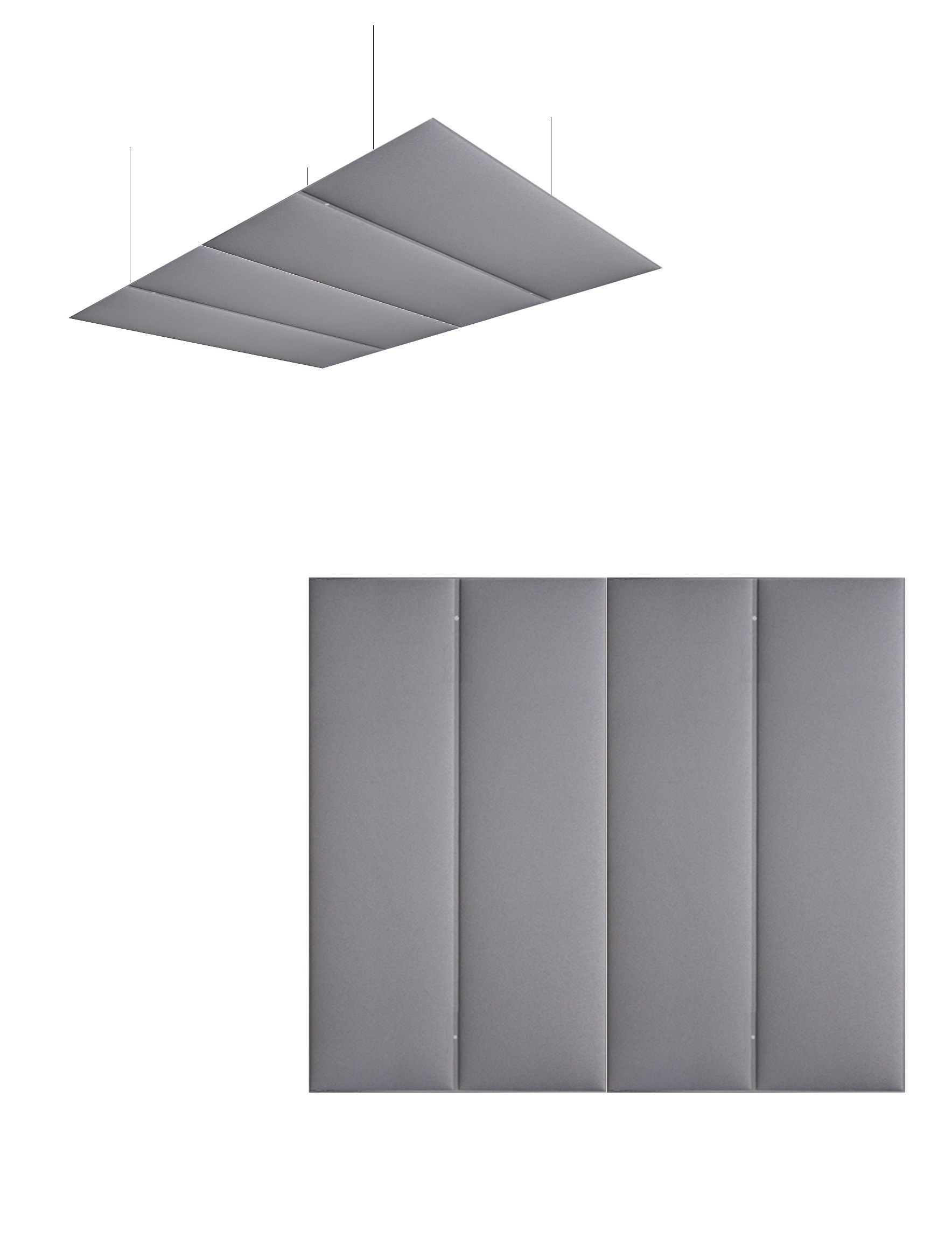 Акустическая панель из полиэфирного волокна Slalom ECOrange ARCH-00091954 - Вид №6