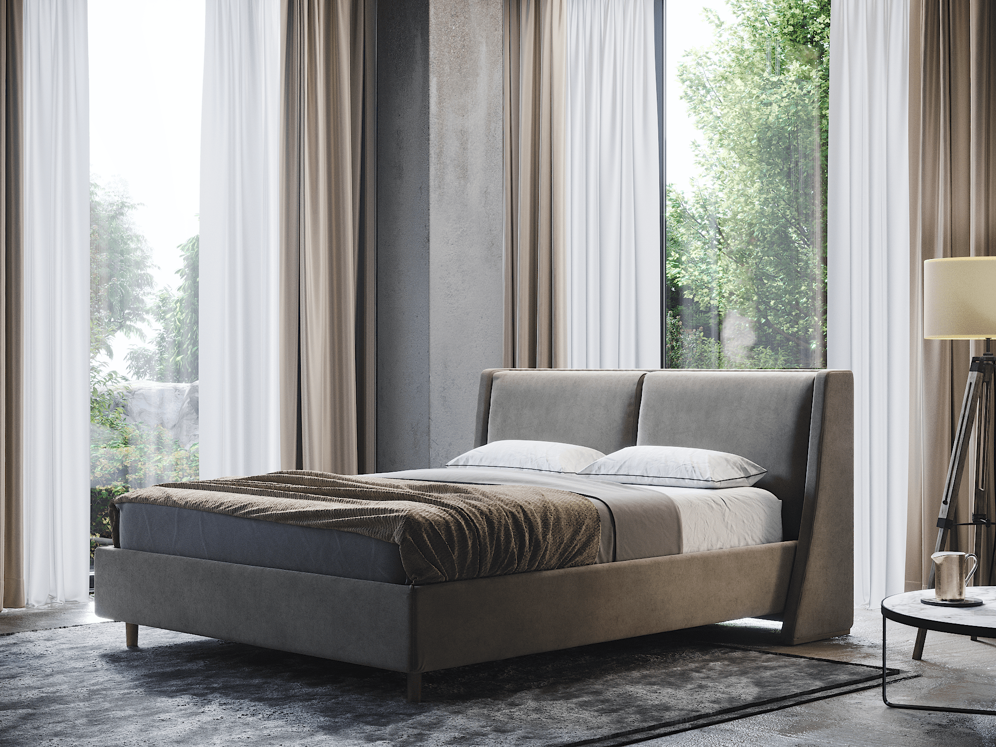 кровать IRIS 120 The IDEA кровать IRIS 120  - Вид №3