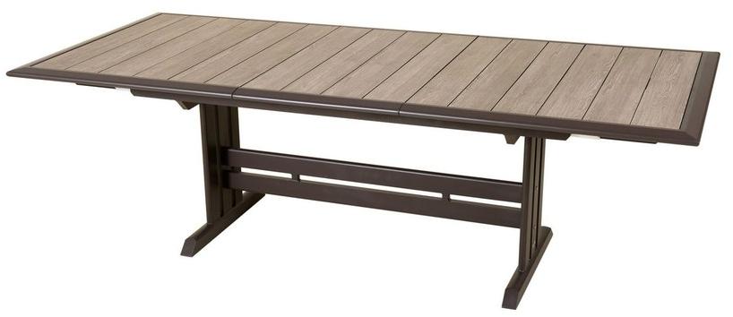 Les jardins Прямоугольный садовый стол из алюминия и hpl Hegoa sun-id-1468511 - Вид №1