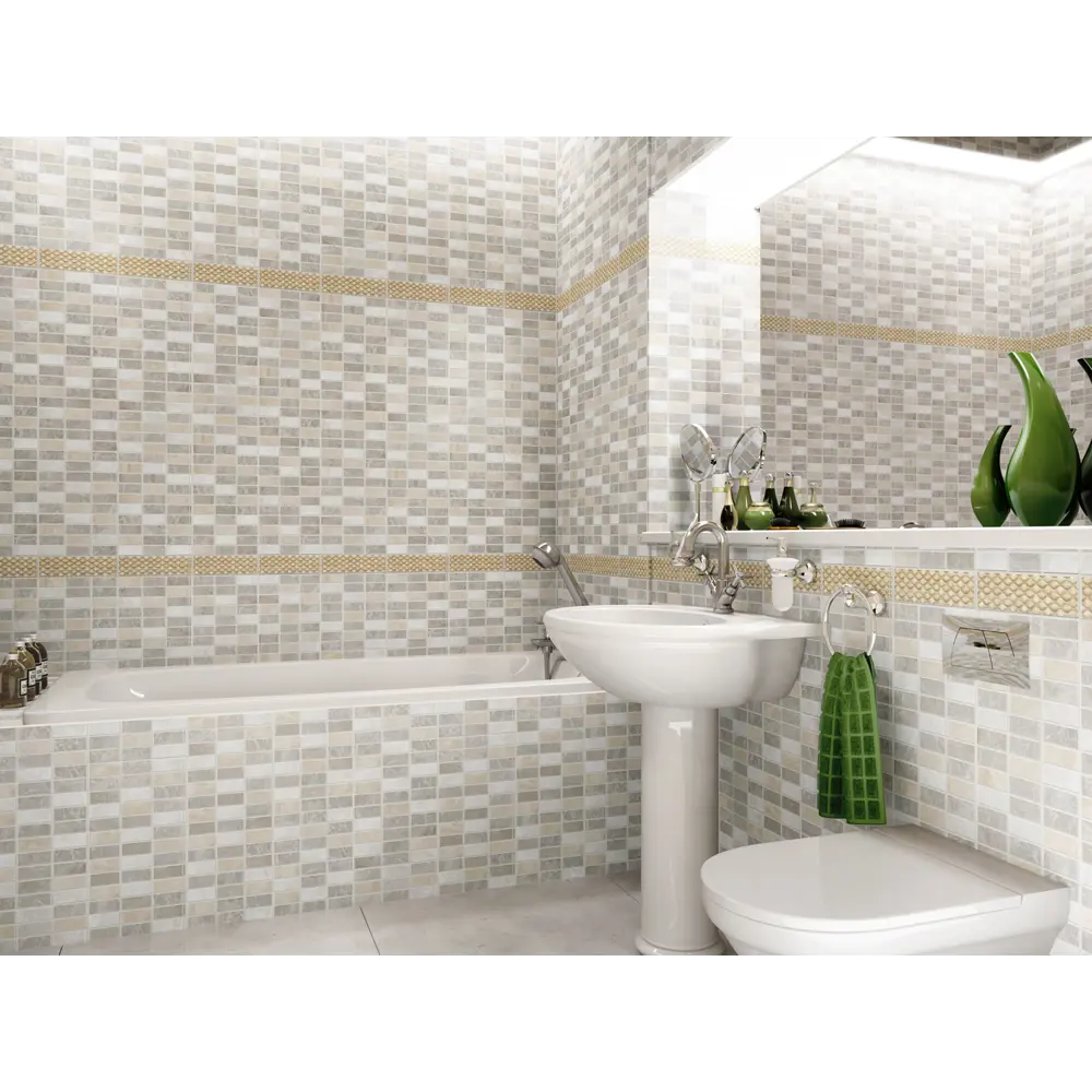 Панель ПВХ Джованни Mix 8 мм 2700х250 мм 0.675 м² VOX STLM-2166968 - Вид №4