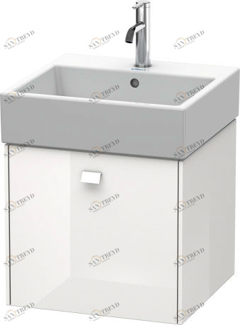 BR405202222 Тумбочка подвесная Brioso #BR4052 484 x 459 мм Белый глянцевый декор Duravit