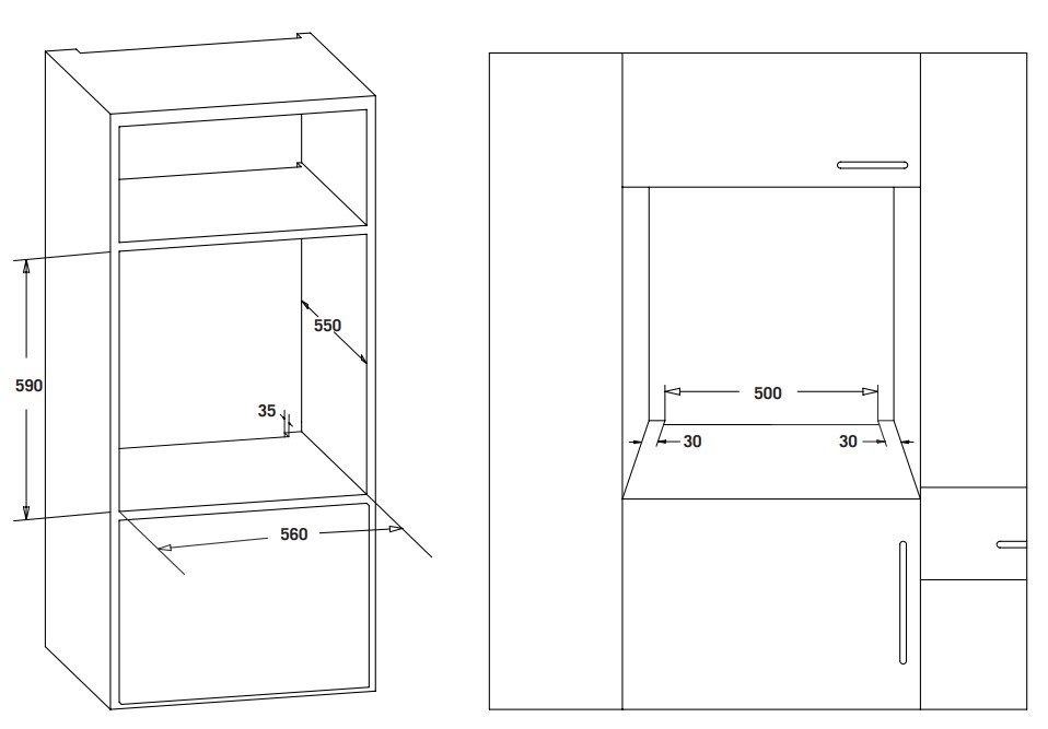 9057828 Электрический духовой шкаф Delvento V6EM59011 серебристый STDN-0054577 - Вид №9