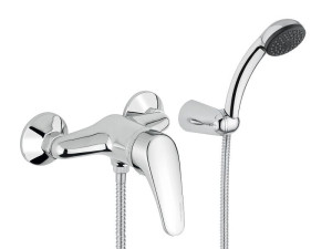 Открытый смеситель для душа с ручным душем