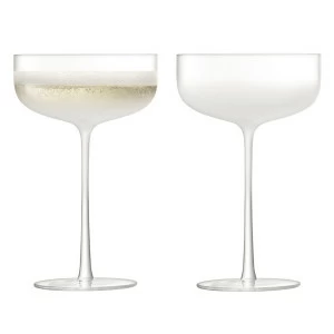 Набор из 2 бокалов-креманок 220 мл Mist LSA INTERNATIONAL MIST 00-3863296 Белый