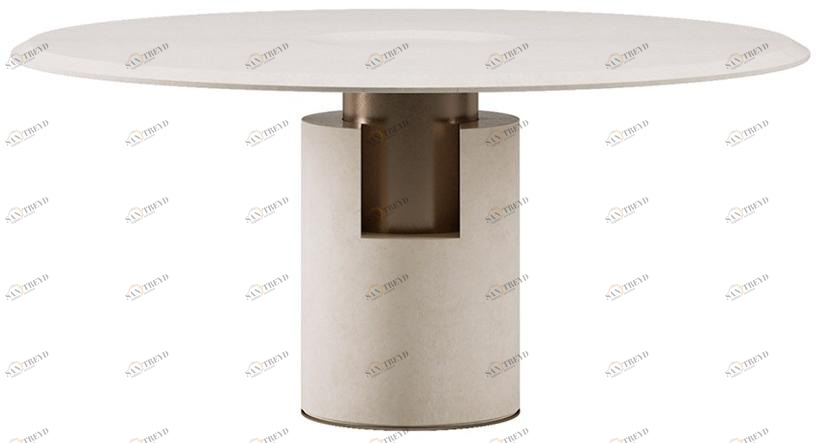 Paolo Castelli Круглый каменный стол sun-id-1486946