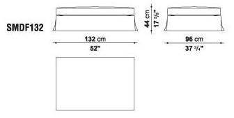 Maxalto Пуф из мягкой ткани Simplex sun-id-1506902 - Вид №1
