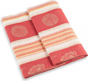 10636969 Яковлевский жаккард Набор полотенец кухонных Яковлевский Жаккард Коктейль 50х70см, 2шт, лен Ткань