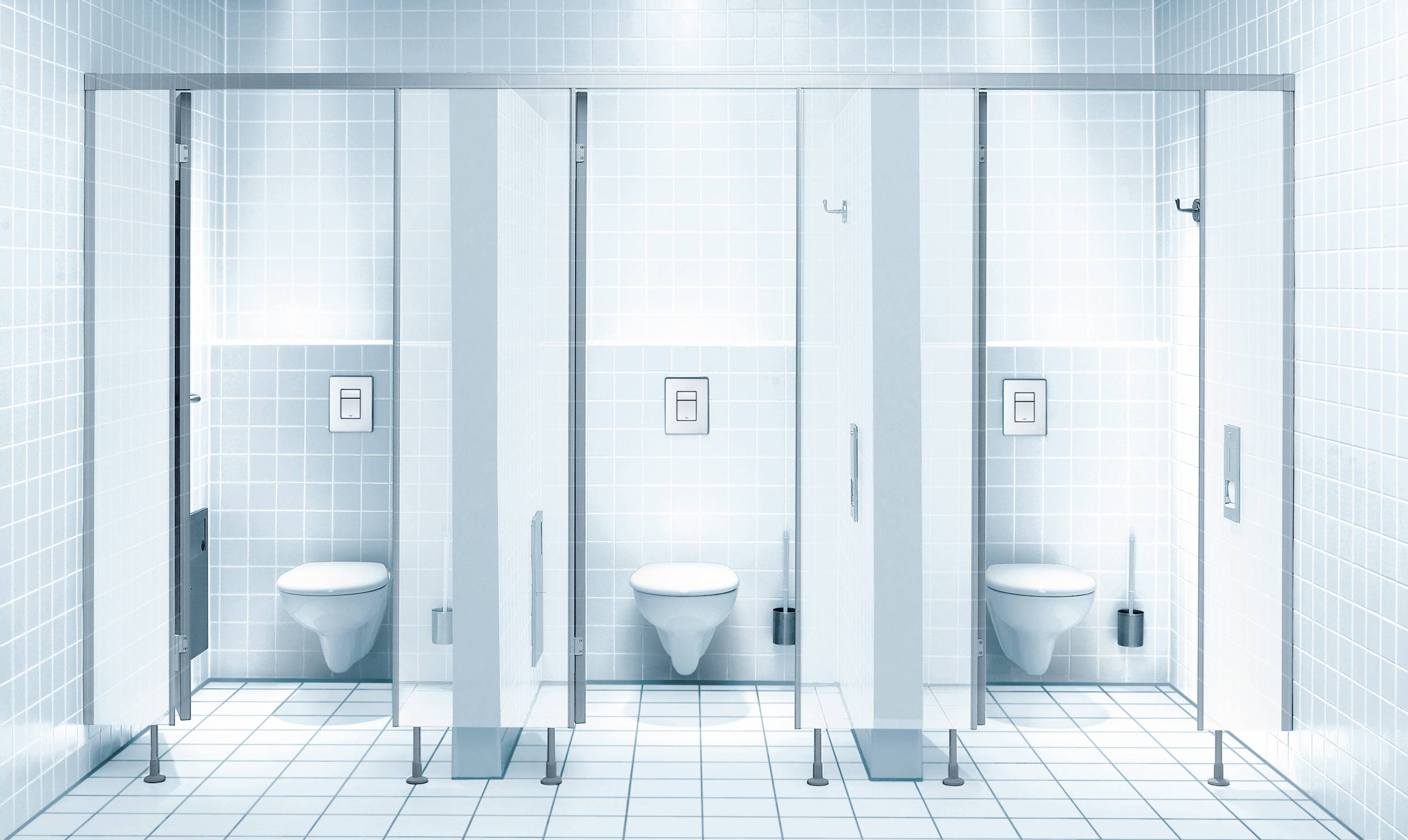 Панель смыва для унитаза GROHE Skate Cosmopolitan (3 режима смыва), суперсталь (38732SD0) - Вид №2