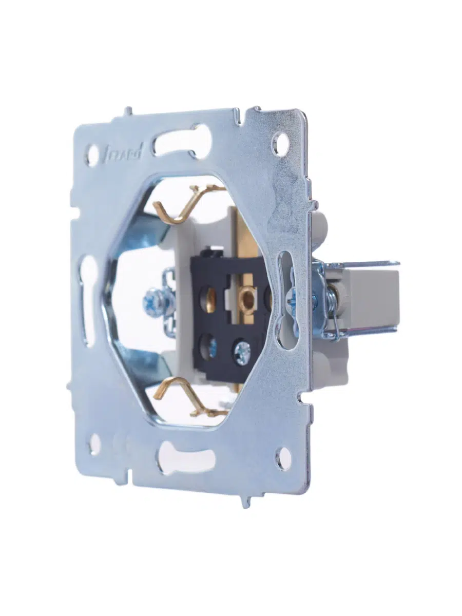 KARINA Розетка сз белый LEZARD 707-0288-122В - Вид №6