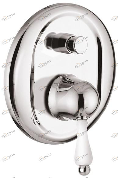 Rubinetteria Giulini Смеситель для душа с переключателем Pragamix - pragamix crystal F7511