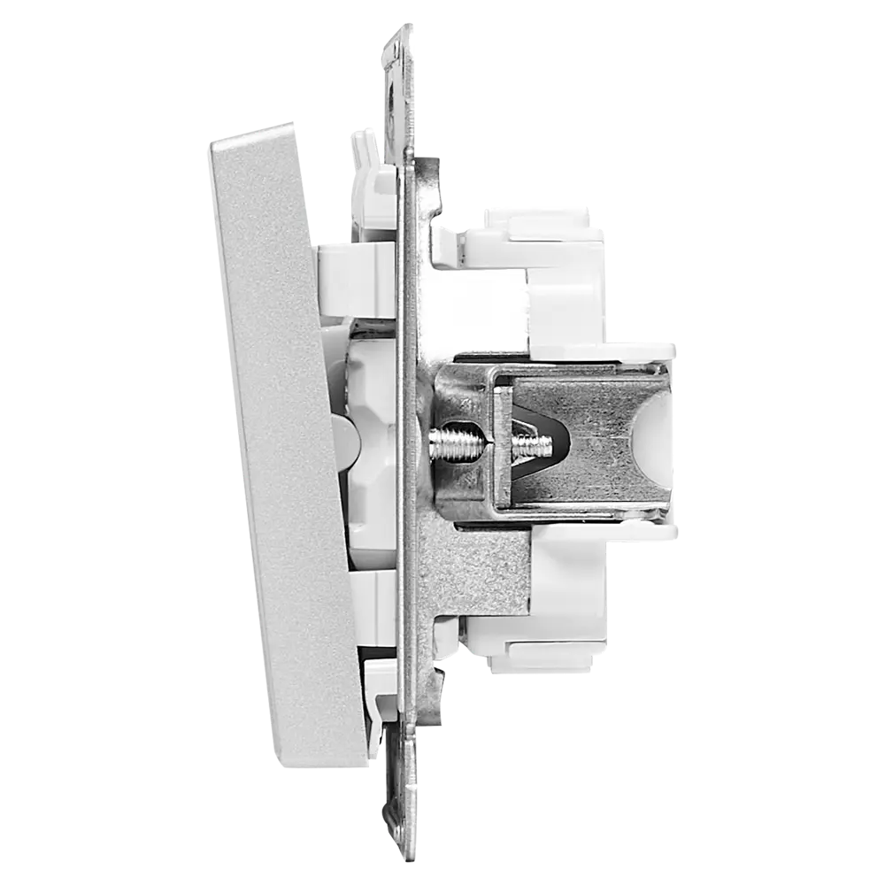 Выключатель встраиваемый Systeme Electric AtlasDesign 3 клавиши цвет алюминий STLM-2020396 - Вид №3
