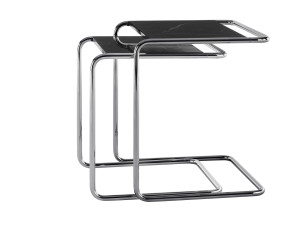 Штабелируемый журнальный столик из черного мрамора Marquina