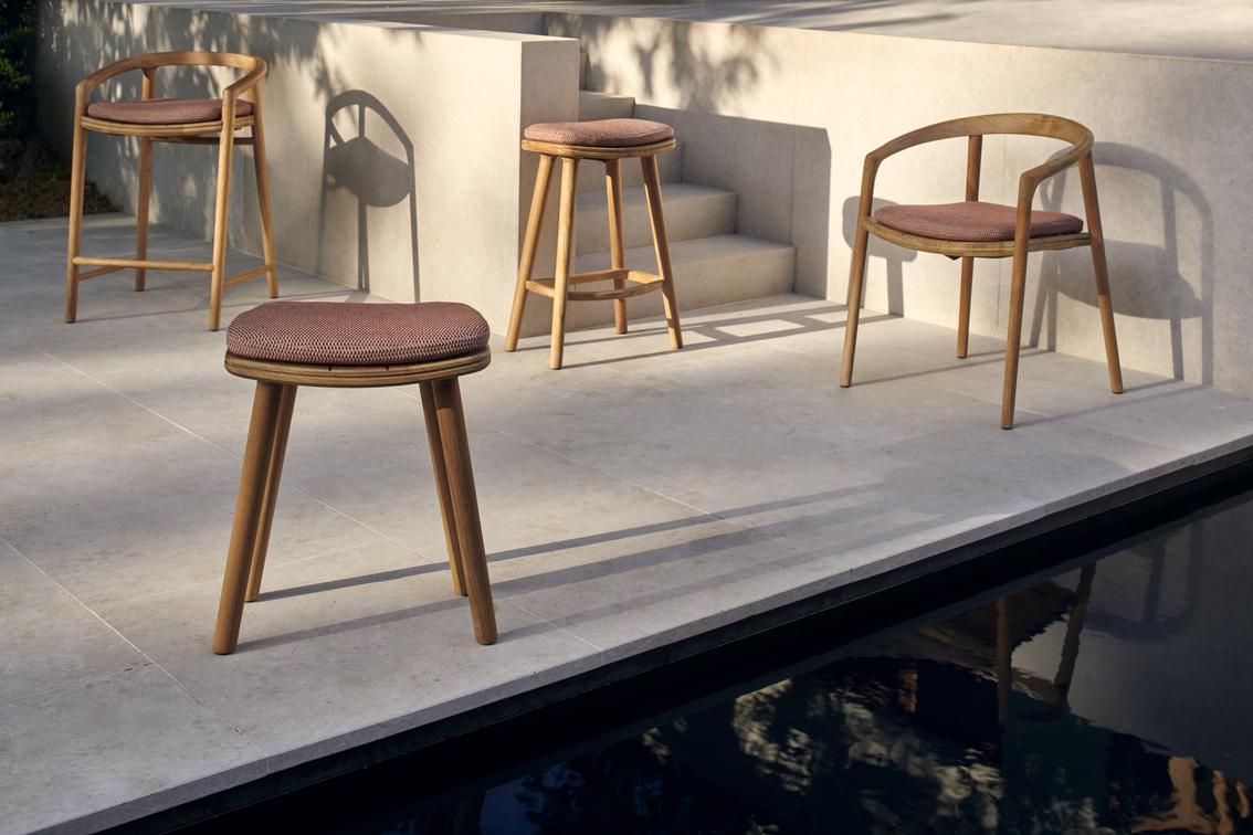 Кресло teak nero Manutti Solid MNST02 - Вид №3