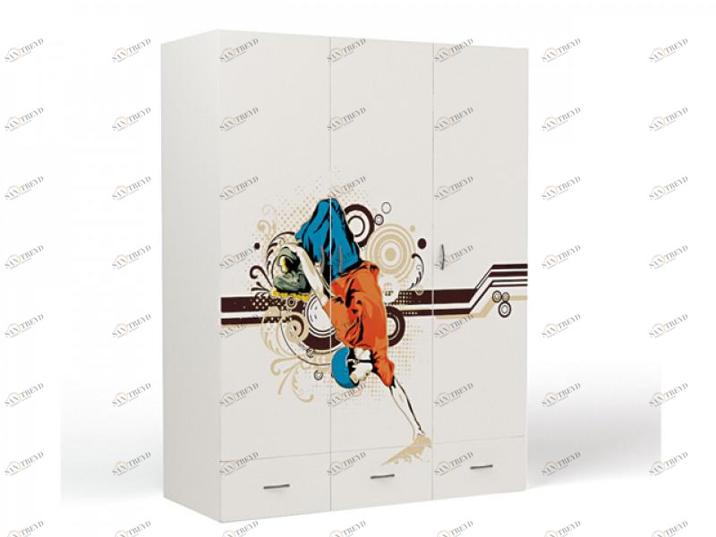 Шкаф ABC-KING 3х дверный Extreme Roller 4631147957139