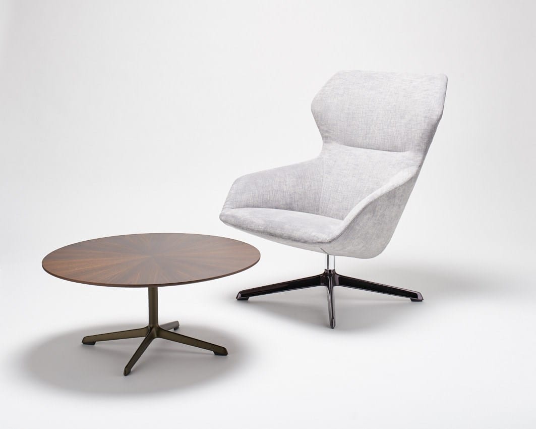 Тканевое вращающееся кресло с подлокотниками Brunner ARCH-00075782 - Вид №3