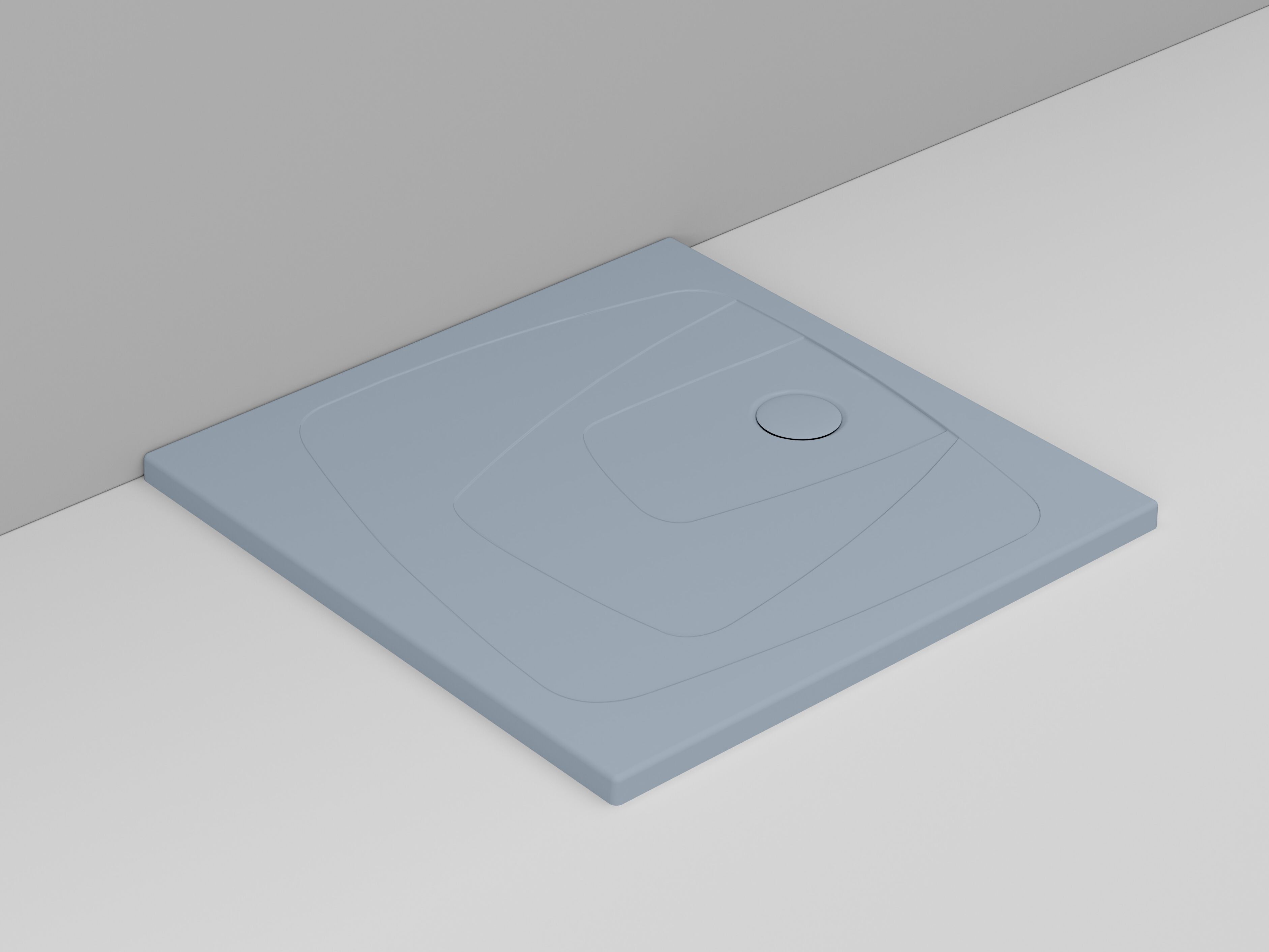 Керамический нескользящий квадратный поддон для душа Ceramica Dolomite за пределами ARCH-00056029 - Вид №2