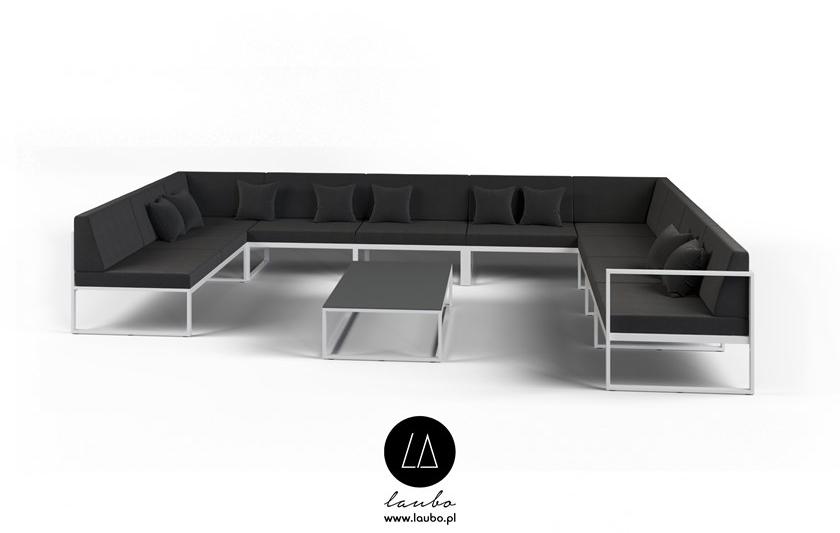 Laubo Садовый диван 3-х местный правый Formal sun-id-1433442 - Вид №2