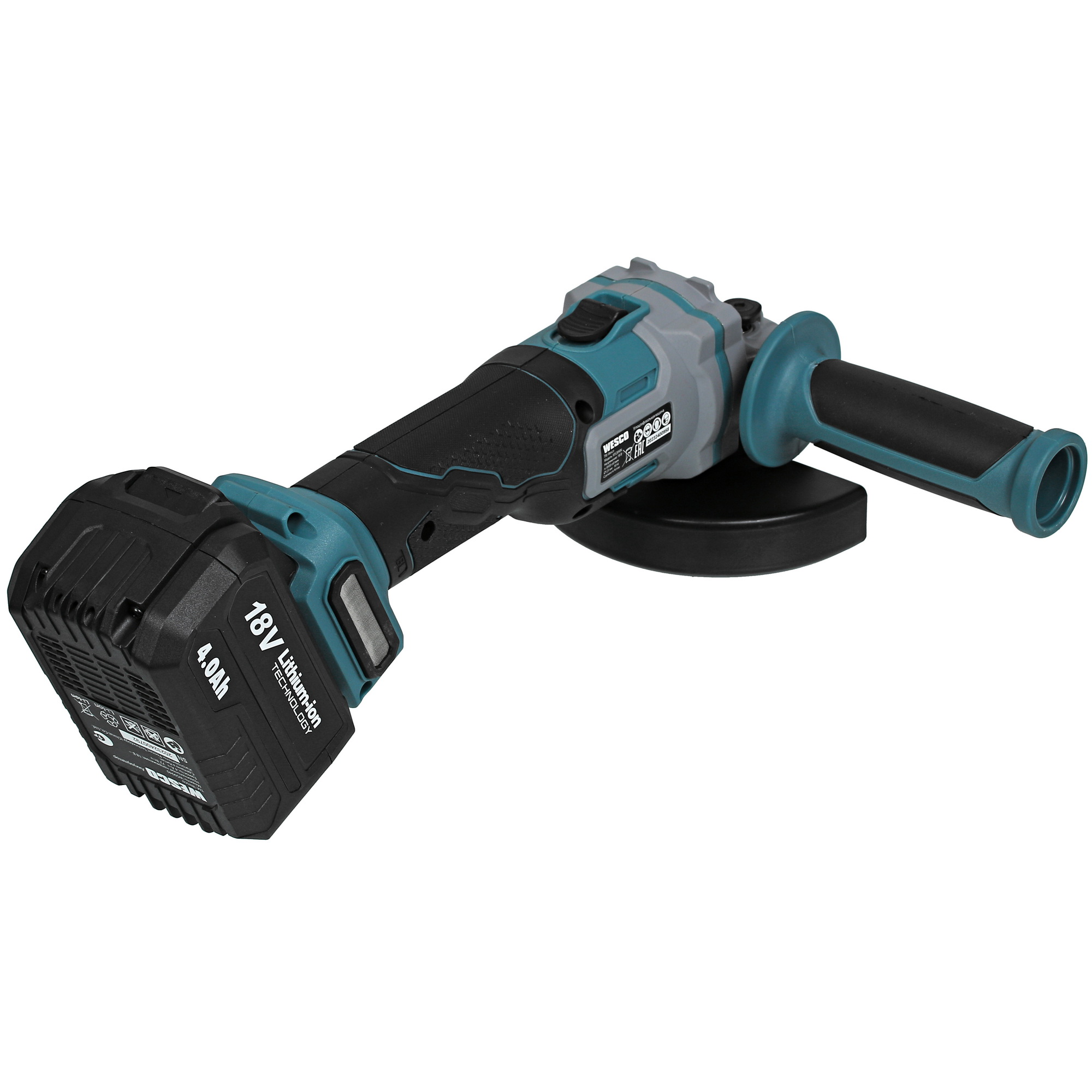 Углошлифовальная машина (УШМ) Wesco WS2890K 1ForAll 18V 5411562 STDN-0120199 - Вид №2