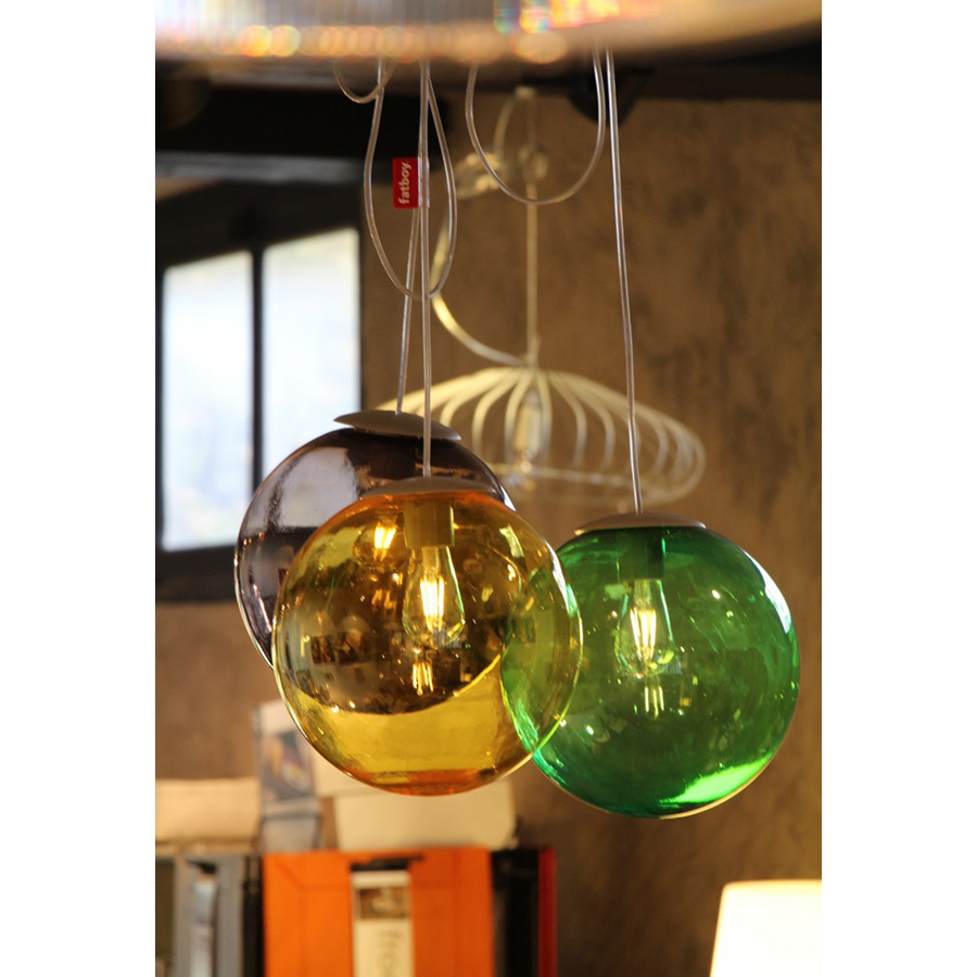 Лампа подвесная Spheremaker, 1 плафон, малиновая Fatboy 100297 - Вид №3