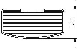 72260 Душевая полка подвесная цвет хром LANGBERGER Accessories - Вид №3