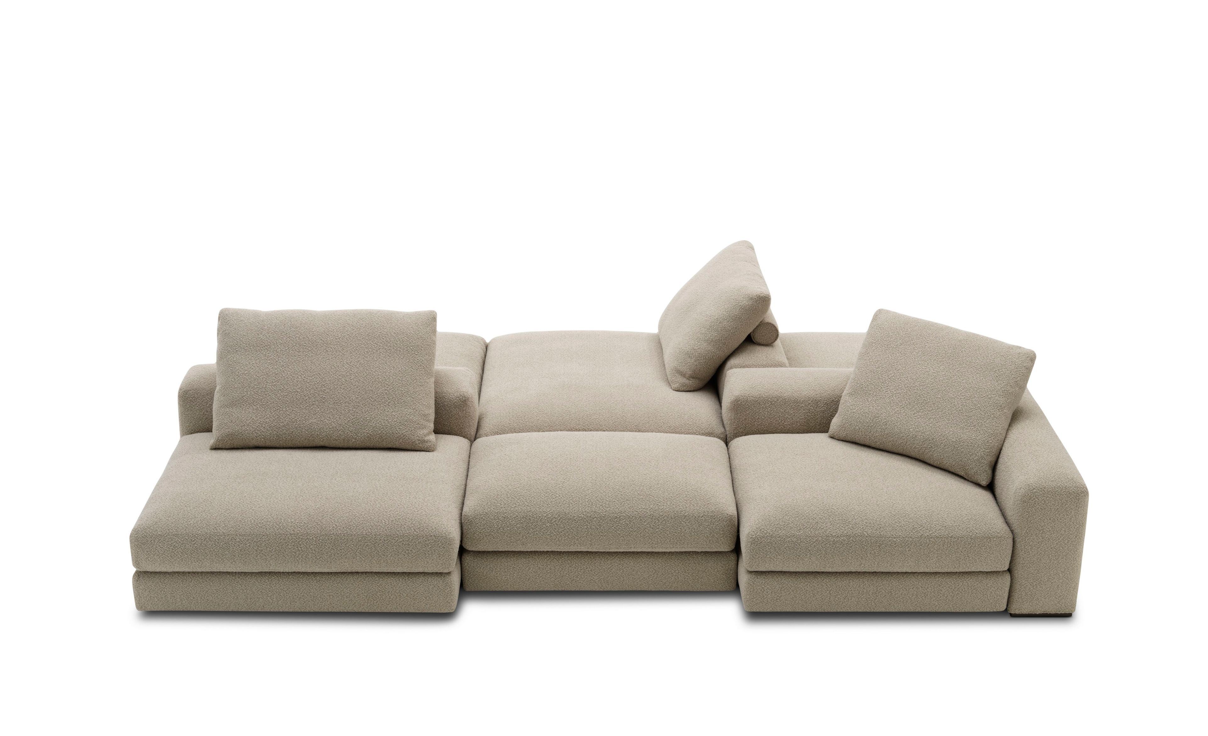 Секционный диван из ткани Saba Italia ANANTA ARCH-00021055