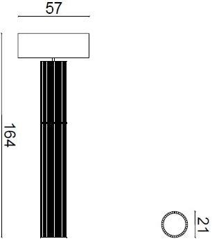 HUGUES CHEVALIER Лампа заземления Saint-germain sun-id-1510502 - Вид №1