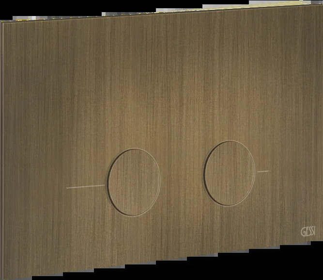 Запорная пластина 54619 713 Gessi Inverso СТАРИННАЯ ЛАТУНЬ