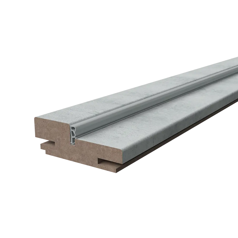 Дверная коробка телескопическая Фокус/Сота 2100x80x28 мм ПВХ ламинация цвет лофт голубой (комплект 2.5 шт.) VFD STLM-2031064