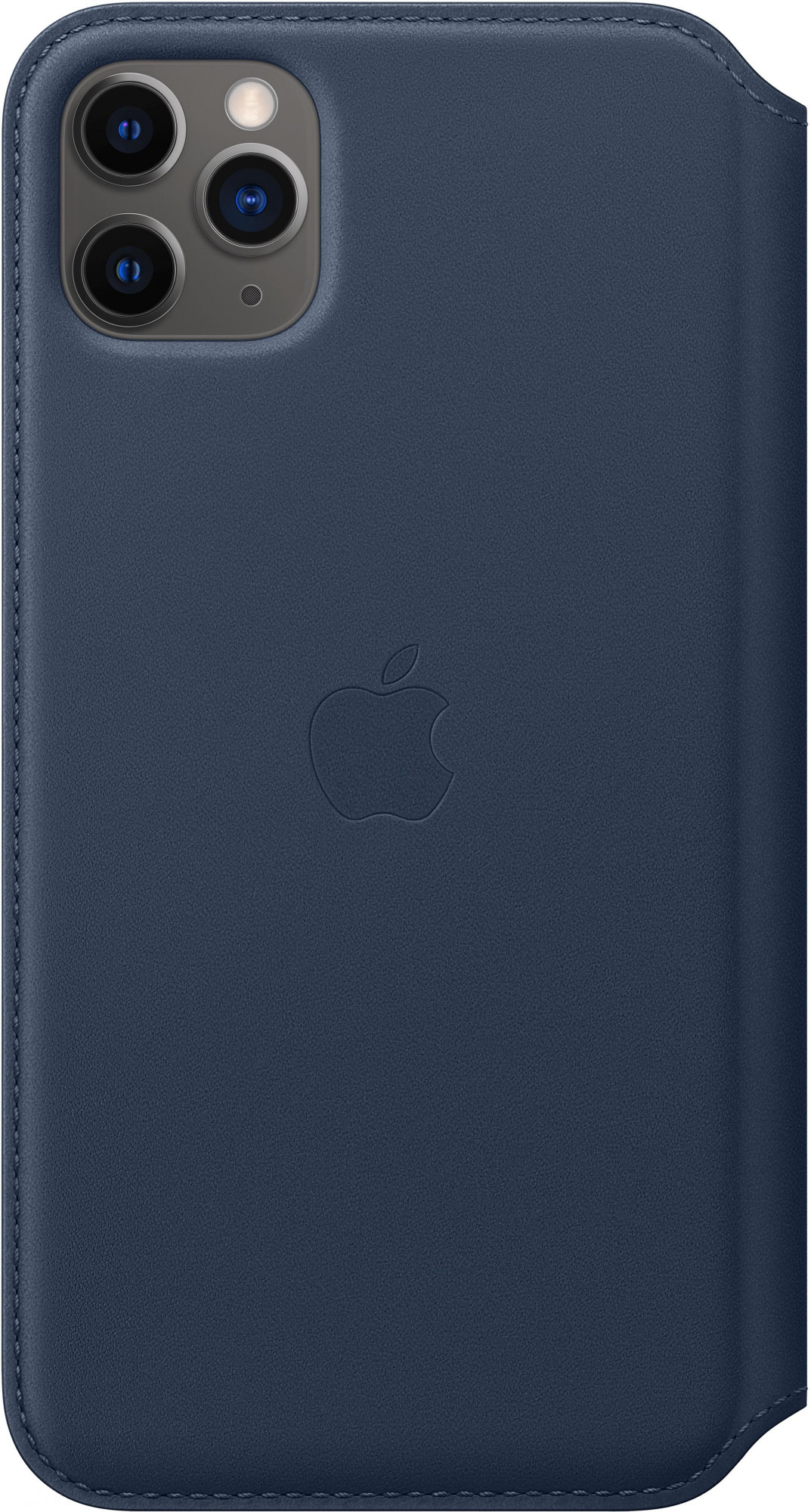 MY1P2ZM/A Iphone 11 pro max leather folio - deep sea blue Apple Santreyd 