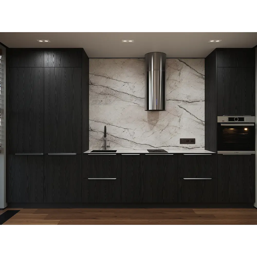 Фасад кухонный KONSENSA Канск черный 30×77 см ЛДСП 89423375 STLM-1576650 - Вид №7