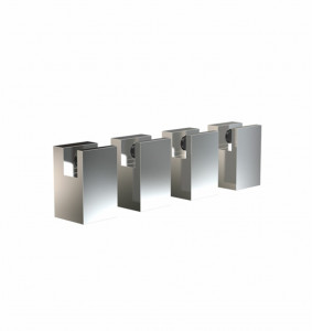 FROST Держатель зеркала 5 » 4 шт. отполированный цинк / латунь Полированный хром Q302102225