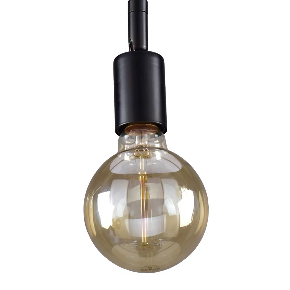 Люстра потолочная Реал 4 лампы 12 м² цвет черный РОССВЕТ STLM-2149890 - Вид №4