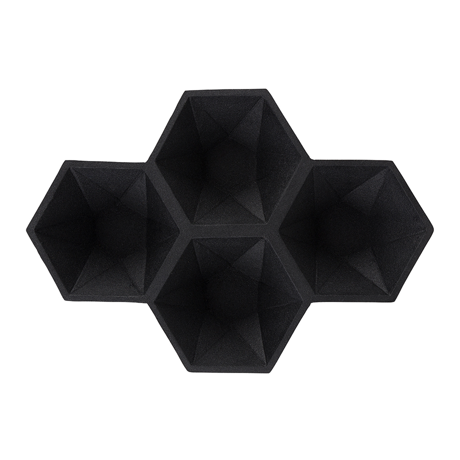 Подставка для аксессуаров Hexagon черная Zuiver 8800010 - Вид №5