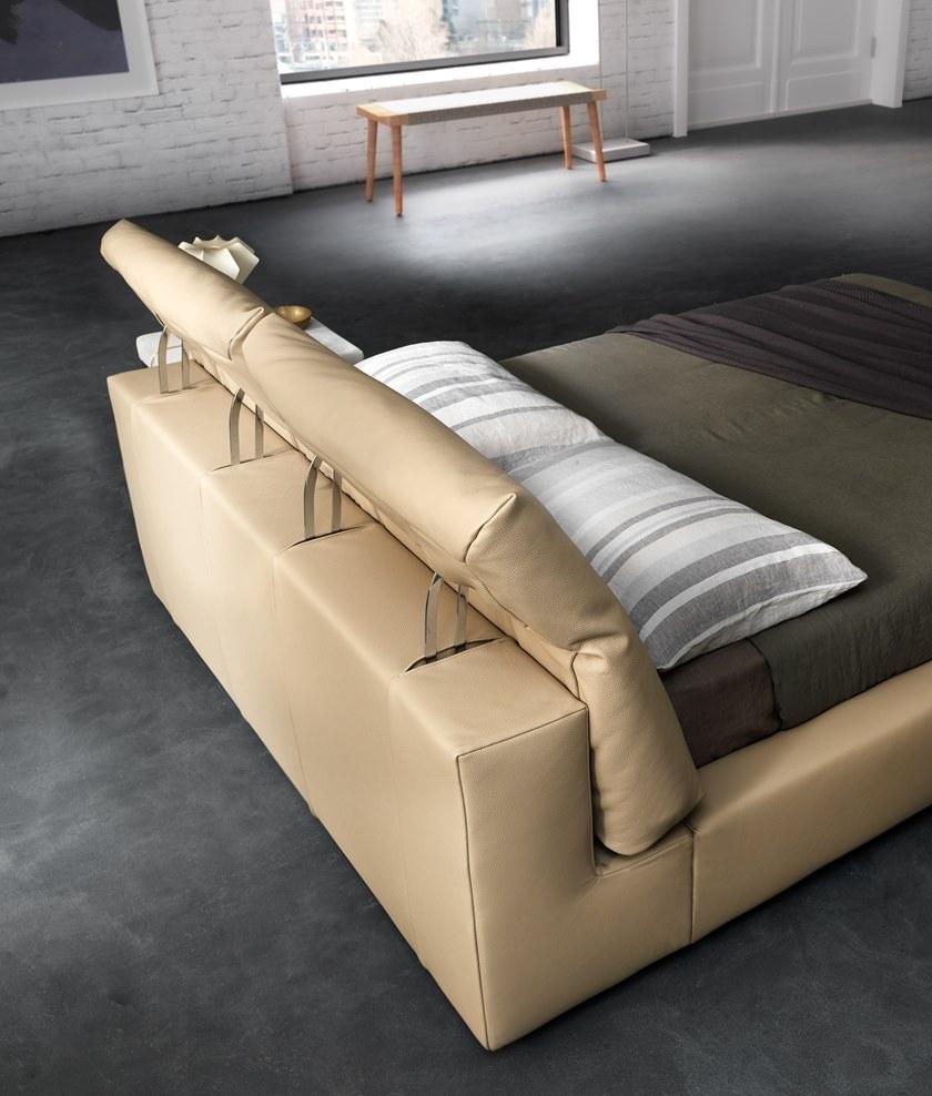 Кровать из мягкой кожи с регулируемым изголовьем William Santreyd sun-id-1508192 - Вид №4