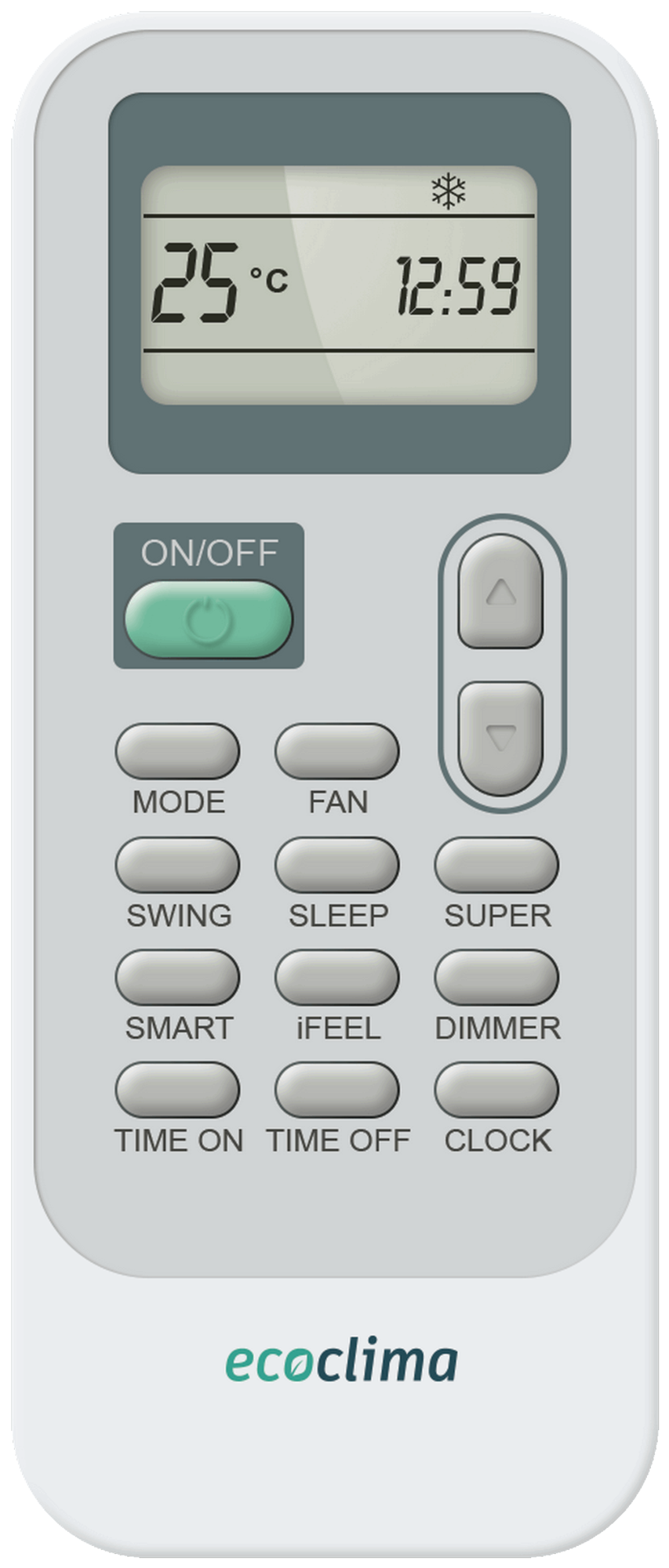 9239528 Кондиционер настенный сплит-система Ecoclima ECW-HE24/BB-4R2/EC-HE24/B-4R2 белый STDN-0125842 - Вид №1