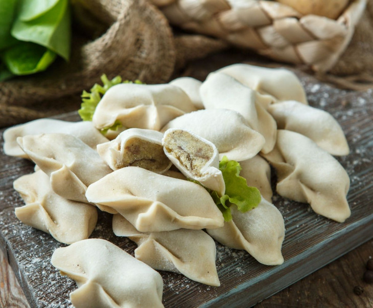 4782 Вареники с картофелем и белыми грибами Зинаида и Сергей Белан Вкусляндия  - Вид №1